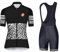 UGLY FROG Damen-Fahrradtrikot-Set, Sommer-Kurzarm, Mountainbike-Shirt und Shorts für MTB-Anzug, Fahrradbekleidung