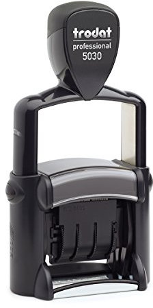 Trodat Professional 5030 Datumstempel, Monat in Buchstaben, 4 mm, schwarz