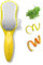 Microplane food Grader tool citrus yellow MP-071 (japan import)