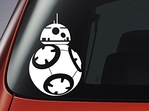 Star Wars inspiriert BB8 bb-8 Aufkleber Aufkleber – Auto Fenster Aufkleber, Wand, Laptop Aufkleber