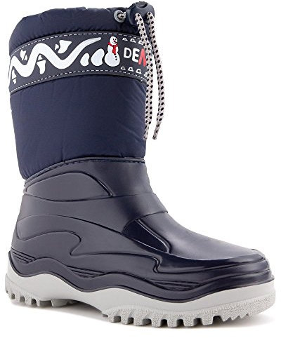 demar. Kinder Winterstiefel Schuhe gefüttert FROST, Blau, 24/25 EU