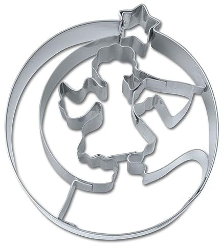 Städter Ausstechform Ausstecher, Edelstahl, Silber, 6cm