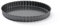 De Buyer - Moule à tarte cannelé rond à fond amovible - Diamètre 24 cm -, Noir