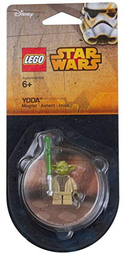 LEGO Star Wars Yoda Magnet 4-teiliger Bausatz, für Kinder ab 6 Jahren