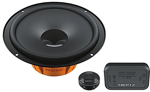 Hertz Auto Lautsprecher Kompo-System 320 Watt Opel Corsa B alle Einbauort vorne : Türen/hinten : -