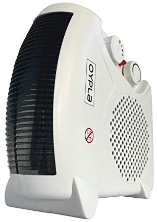 Oypla Ventilateur électrique portable silencieux chaud et froid 2 kW 2000 W