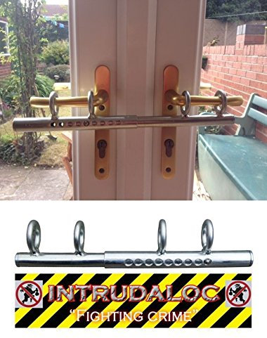 Ironmongery World® Patio Double French Door Sliding Deadlock Bolt Intruder Lock for Extra Security