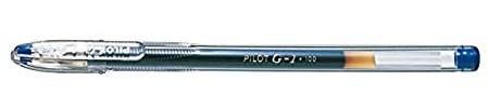 Pilot 101203 G105 Gel Ink Rollerball Pen with 0.5 mm Tip - Blue (Pack of 12)