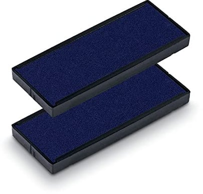 Trodat Replacement Ink Pads 6/4925 - Pack of 2 - Blue Ink - for The Printy 4925