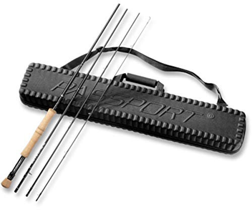 Flying Fisherman Reisefliegenrute mit Tasche, 10 Gewicht, 4-teilig