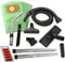 Spares2go Complete Wet & Dry 1.7m Hoover Hose, Rods, Floor & Mini Tool Kit for Numatic Henry Hetty etc Vacuum Cleaners (Includes 10 x Dust Bags + Fresheners)