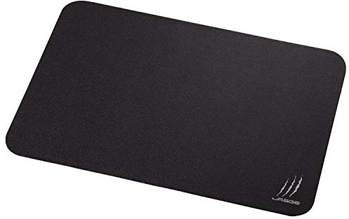 uRage Gaming-Mauspad “Rag M Control”, schwarz, Strapazierfähige Oberfläche, rutschfeste Unterseite, 35,5 x 24,5 cm