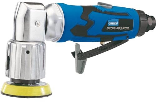 Draper Storm Force 65059 Mini ponceuse pneumatique Bleu 50 mm
