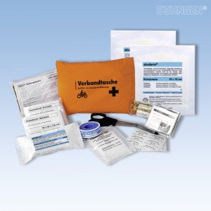 Verbandtasche Austria orange für einspurige Fahrzeuge