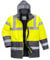 Portwest S466YGYXL Giacca Imbottita Alta Visibilità, Giallo/Grigio, XL