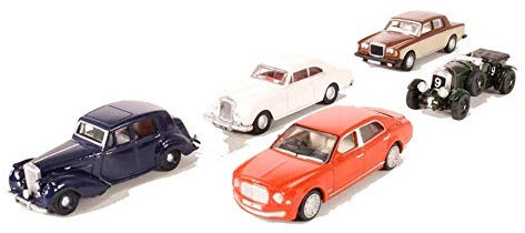 Oxford Die Cast Bentley 5 Car Set