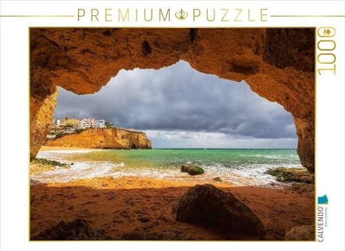 Puzzle · Felsenalgarve | Portugals wilde Küste · 1000 Teile · Lege-Größe 64 × 48 cm · CALVENDO Puzzle