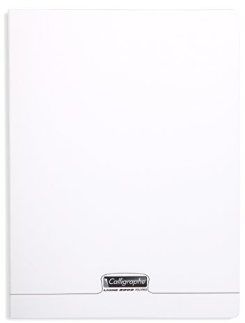Calligraphe 18191C - Heft Calligraphe, geheftet, DIN A4+, 24x32 cm, 48 Blatt blanko, 90g, Transparent, 1 Stück