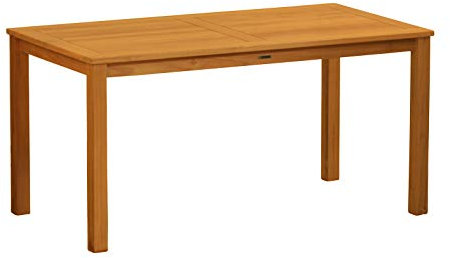 Kai Wiechmann Gartentisch Holz Teak Tisch wetterfest Teakholz Holztisch Massivholztisch 150 x 80 cm Premium Garten Terrasse