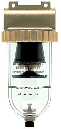 'Format 4030875000023 – Filter m. Handentleerung G 1/2 NW15 Mittel Ewo