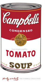 Warhol, Andy - Campbell's Soup I (Tomato), 1965 - Kunstdruck Artprint - Grösse 100x60 cm