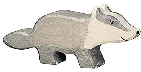 Holztiger 80539 - Spielfigur - Dachs