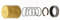 RMS Kit revisione avviamento ape 50-pk Kit overhauling pk-ape 50