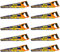 10 x Irwin Jack 880 8-TPI Universal Hand Panel 20/500mm Wood Timber Saw