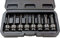 US Pro – Lot de 8 douilles impact Torx T30-T80 1/2 - B3315