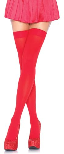 Leg Avenue Women's Solid Hue Thigh Highs