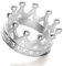 Heartbreaker Damen Ring aus der Kollektion Crown of my Heart | Kronen-Ring Silber 925 Sterling nickelfrei | Eleganter Schmuck für Frauen