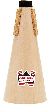 Denis Wick DW5551 Straight Wooden Trumpet Mute,Tan