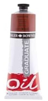 Daler-Rowney Graduate Oil Paint, Aluminium Tube, 6.76oz - 200 ml, Venetian Red