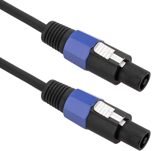 BeMatik - NL4 Speakon Lautsprecherkabel 13GA 4x1.5mm 50m