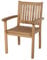 Siena Garden Landhaussessel Paleros, 62x59x92,5cm, Akazienholz, geölt in natur, FSC 100%