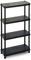 Terry, Regal 1230-4, Modulares Regal mit 4 Einlegeböden, geeignet für den Innen- und Außenbereich - 75x30x135 cm