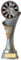 KDS FG Pokal L Trophäe Dart Darts mit Emblem 70 mm schwer mit Gravur ca. 26 cm hoch