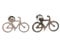Miniblings Fahrrad Mountainbike Ohrstecker Fahrräder Bike silber - Handmade Modeschmuck I Ohrringe Stecker Ohrschmuck