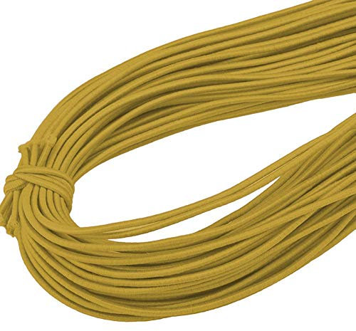 Hacoly Expanderseil Gummiseil Planenseil Kraftpapier 2mm 45 Meter Gummischnur Spannseil Gummiseile Gummischnur Seil Plane Für Innen- und Außenbereich geeignet
