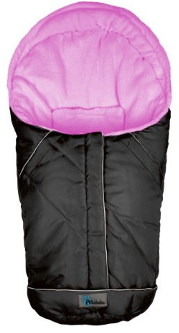 Altabebe AL 2003 - 13 Winterfu?sack für Kinderautositz Gruppe 0+, schwarz/rose