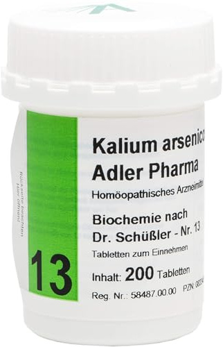 BIOCHEMIE Adler 13 Kalium arsenicosum D 12 Tabl. 200 St