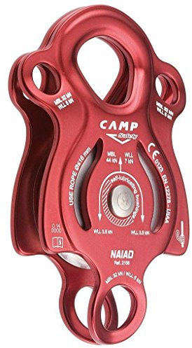 C.A.M.P. Unisex-Adult Naiad-Seilrolle, Rot, Einheitsgröße
