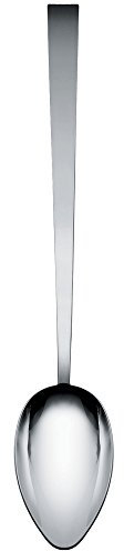 Alessi Kitchen Spoon in 18/10 Stainless Steel Mirror Polished, Silver, 33 x 5 x 6.5 cm