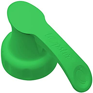 Topster Milk Top Pourers (Green) - Milk Bottle Pourers for Plastic Bottles, for Semi-Skimmed Milk Plastic Milk Bottles, Eliminates Milk Spillage, Mess & Drips Around The Kitchen & Fridge, (Pack of 1)