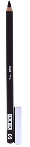 Pupa Milano True Eyes Eyeliner - Precise Eyeliner Pencil - Enhance Gaze - Intense Depth - Perfect Blend Of Oils And Waxes - Easy Application - Homogenous Color - 02 Intense Brown - 0.05 Oz