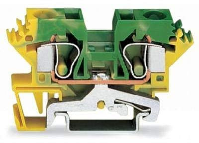 Wago 284-607/999-950 Schutzleiterklemme (25-er Pack)