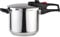 Magefesa Practika Plus - Olla Express Rápida 6L, Acero Inoxidable 18/10, Sensor de Presión, Inducción, Ahorro Energético, Cocina Sana, Cierre Seguro