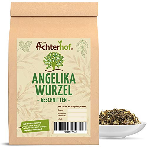 100g Angelikawurzel geschnitten Kräuter Tee - Natürlich vom Achterhof Angelika Wurzel