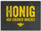 INTERLUXE WANDSCHILD Shabby Blechschild HONIG AUS EIGENER IMKEREI *Schwarz* Deko