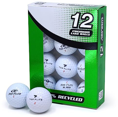 Second Chance Top Flite Lake Golf Balls 12 Pack